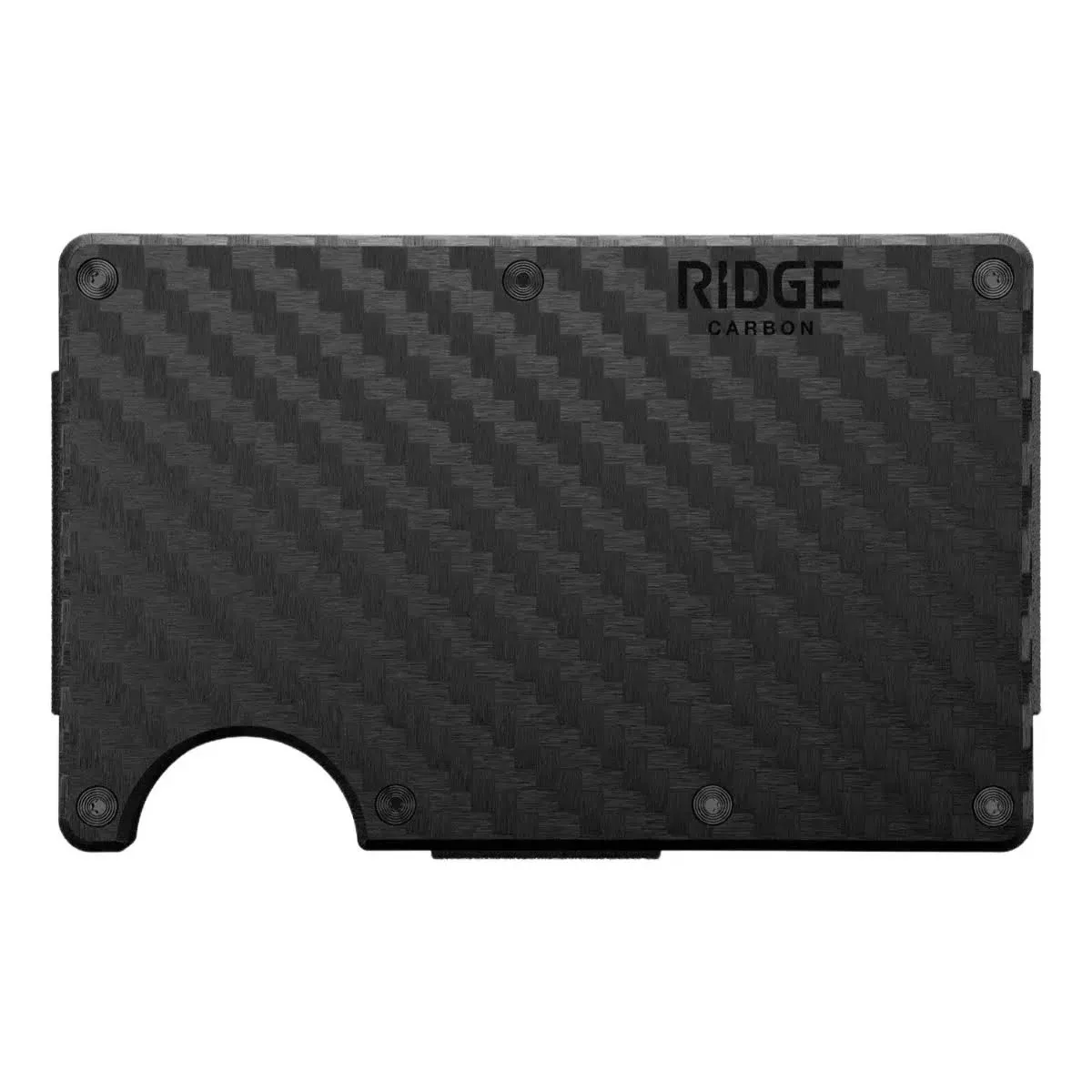 The Ridge Wallet - 3K Cash Strap - Carbon Fiber