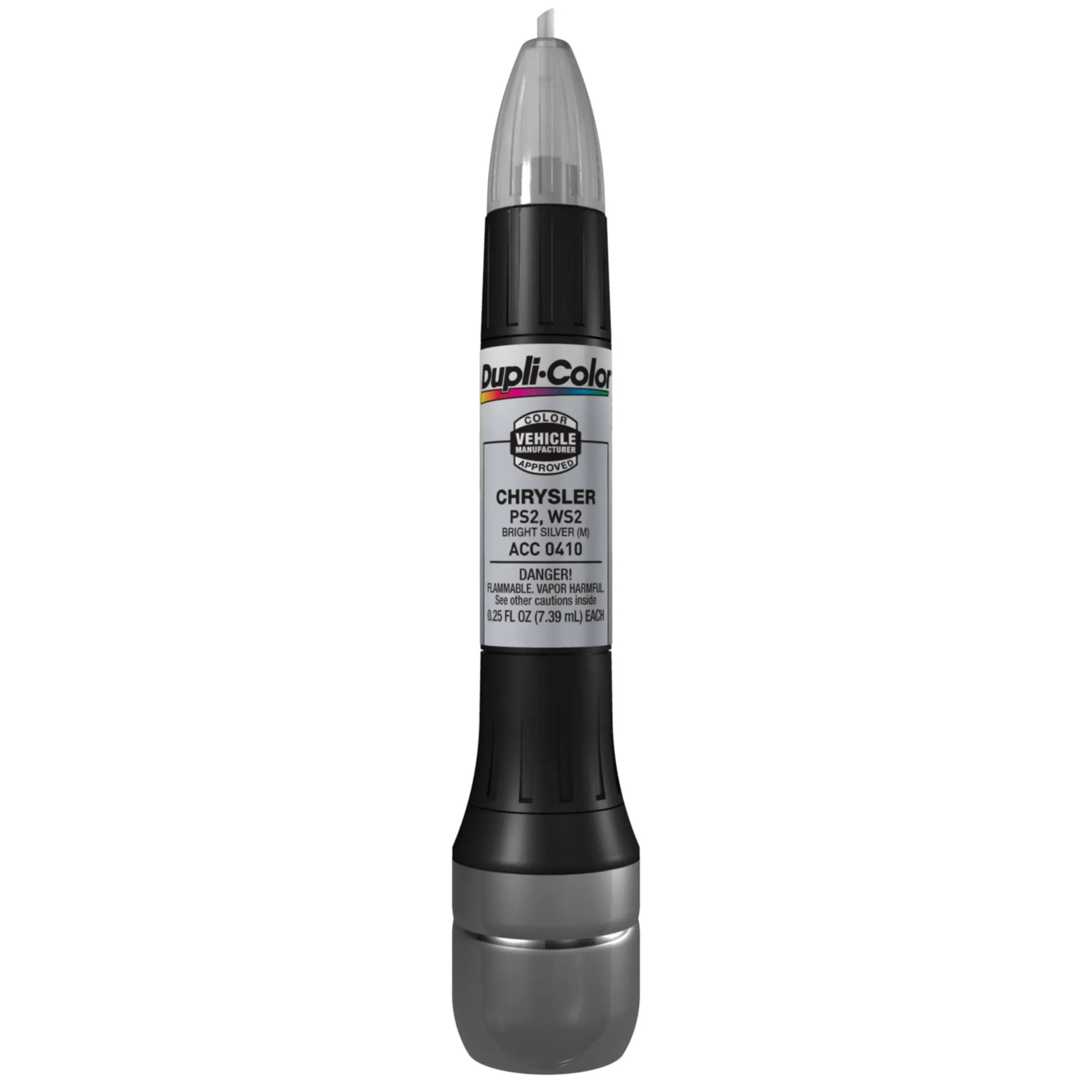 Dupli-Color Acc0410 Metallic Bright Silver Exact-Match Scratch Fix All-in-1 Touch-Up