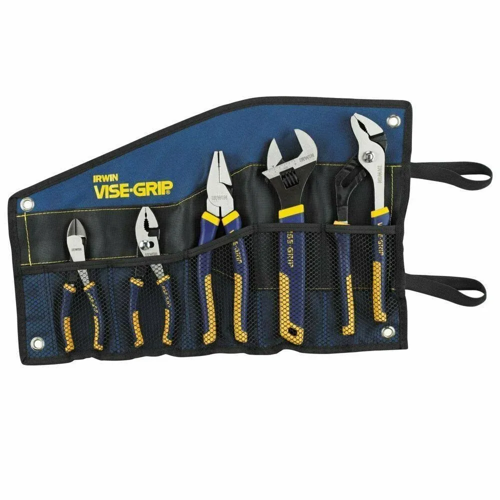 IRWIN VISE-GRIP 2078708 5 Piece ProPliers Kitbag Set