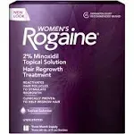 Rogaine, Womens Hair Regrowth Treatment  - 2 Oz  X 3 Packs