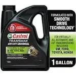 Castrol Transmax ATF/CVT Universal Automatic Transmission Fluid, 1 Gallon