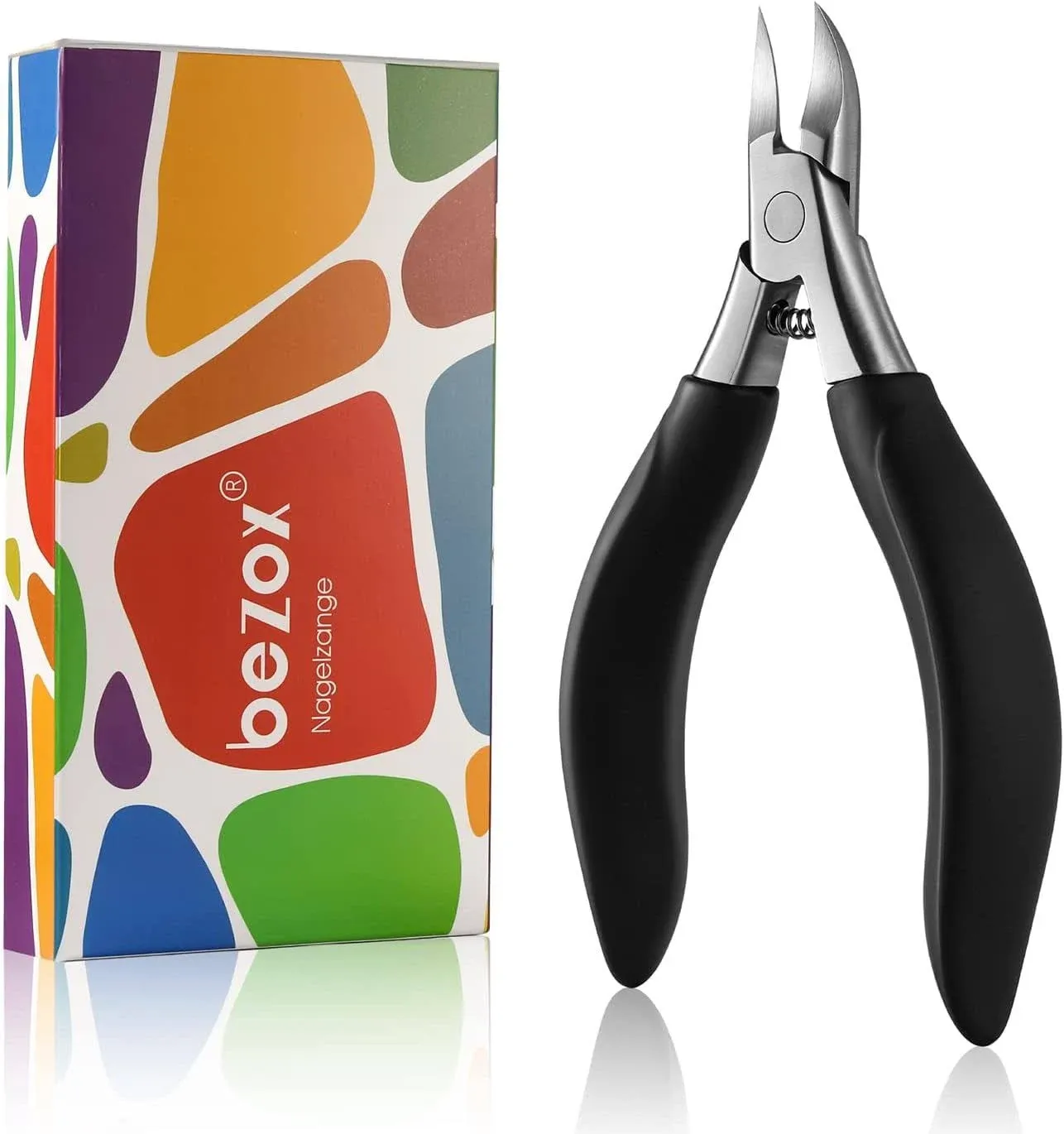 BEZOX Toenail Clippers Nail Clippers Trimmer for Thick or Ingrown Toenails - Soft ...