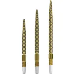 Target Darts Swiss Point Gold Diamond Dart Points, 30mm