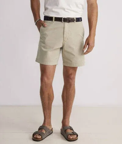 Vineyard Vines Men's 7 inch Island Shorts (Stone, 42)