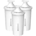 NSF Certified Pitcher Water Filter, Replacement for Brita Water Filters, Pitchers, Dispensers, Brita Classic OB03, Mavea 107007, 35557, and More (Pack