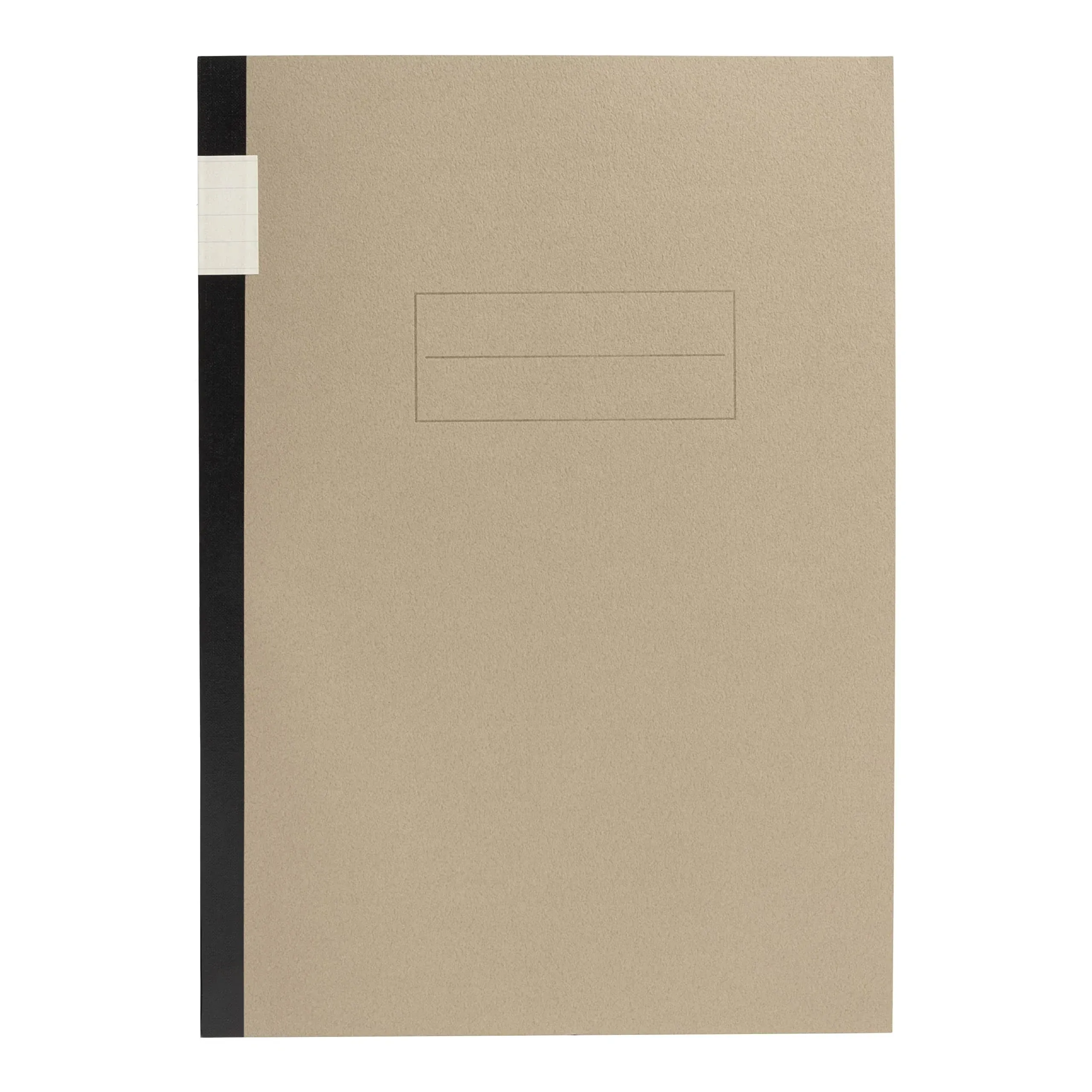 Itoya Japanese Notebook, A5 (5.8" x 8.3"), Ruled/Lined, 160 pages, Beige