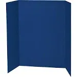 Pacon - Presentation Board, Blue, Single Wall, 48" x 36", Pack of 6