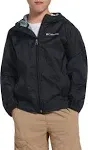 Columbia Youth Boys' Glennaker Rain Jacket, Black, S