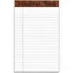 TOPS 7500 Narrow Ruled Legal Pad, White - 12 Pack