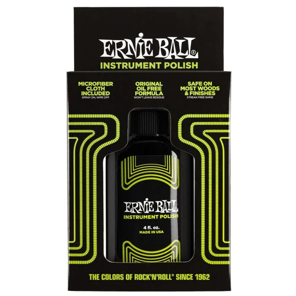 Ernie Ball Guitar Polish with Cloth