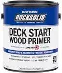 Rust-Oleum 312283 Deck Start Wood Primer, 1 Gallon, Clear