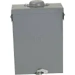 Square D HOM612L100RBCP Six-Space 12-Circuit Outdoor Main Lug Load Center 100A