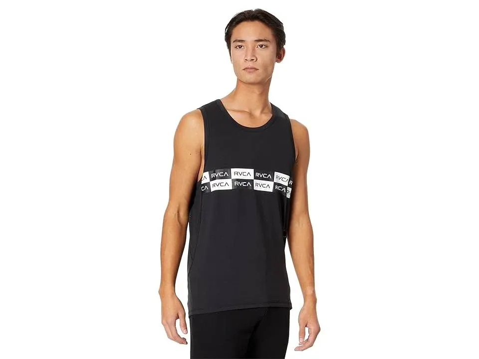 RVCA Sport Vent Performance Tank - Earth Clay - New