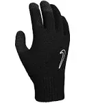 Nike Knitted Tech and Grip 2.0 Gloves Black - S-M