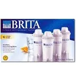 4-PACK BRITA 42432 STANDARD REPLACEMENT FILTERS • WHITE 