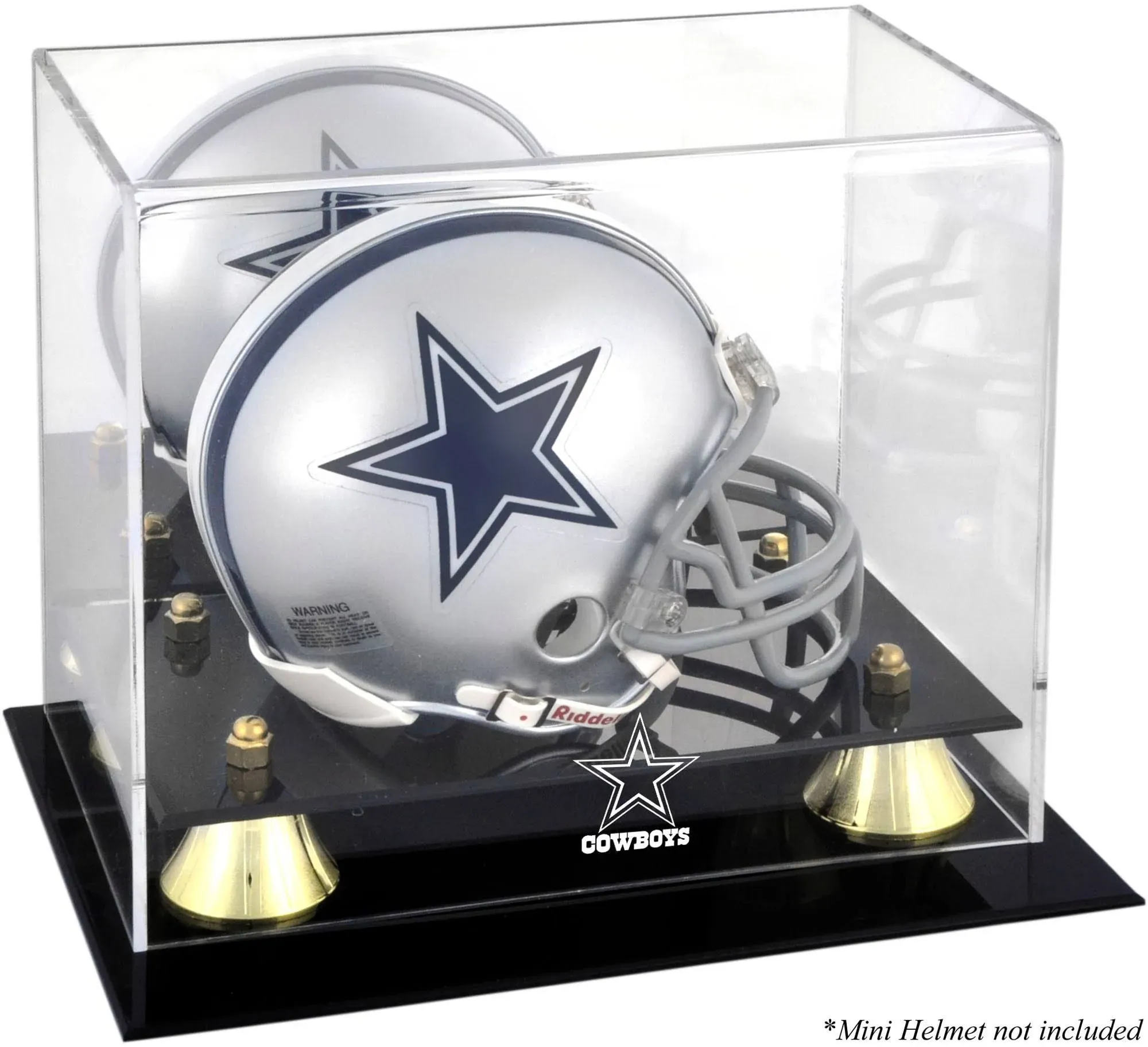 Mounted Memories Dallas Cowboys Mini Helmet Display Case