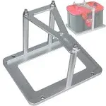 Universal Battery Tray Hold Down Billet Aluminum Trunk Relocation Box Fit For Op