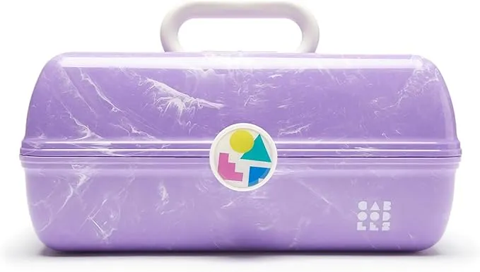 Caboodles On-The-Go Girl Case | Lilac Marble