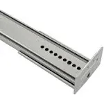 Hickory Hardware 16 in. Cadmium Center Mount Drawer Slide