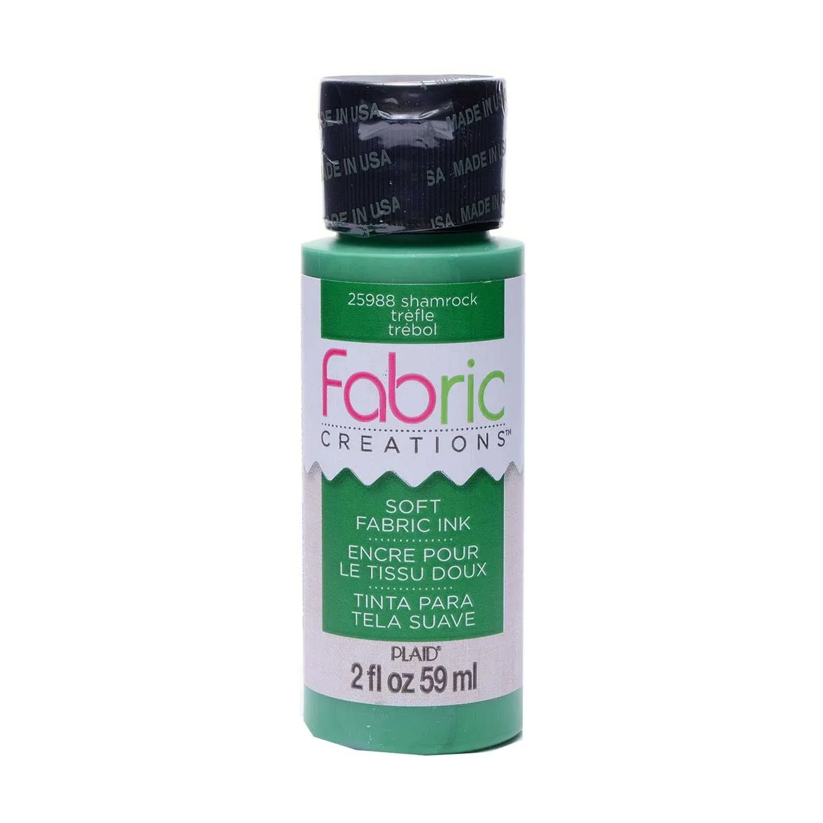 Fabric Ink in Assorted Colors (2-Ounce), Black