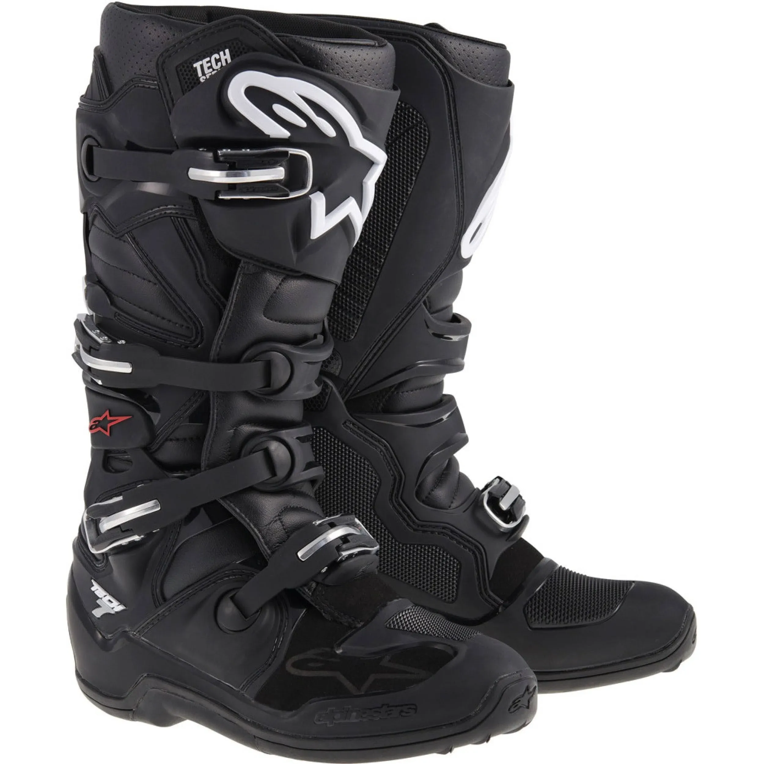 Alpinestars Tech 7 Boots - Size 11, Black 