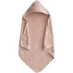 Organic Cotton Hooded Towel - Blush