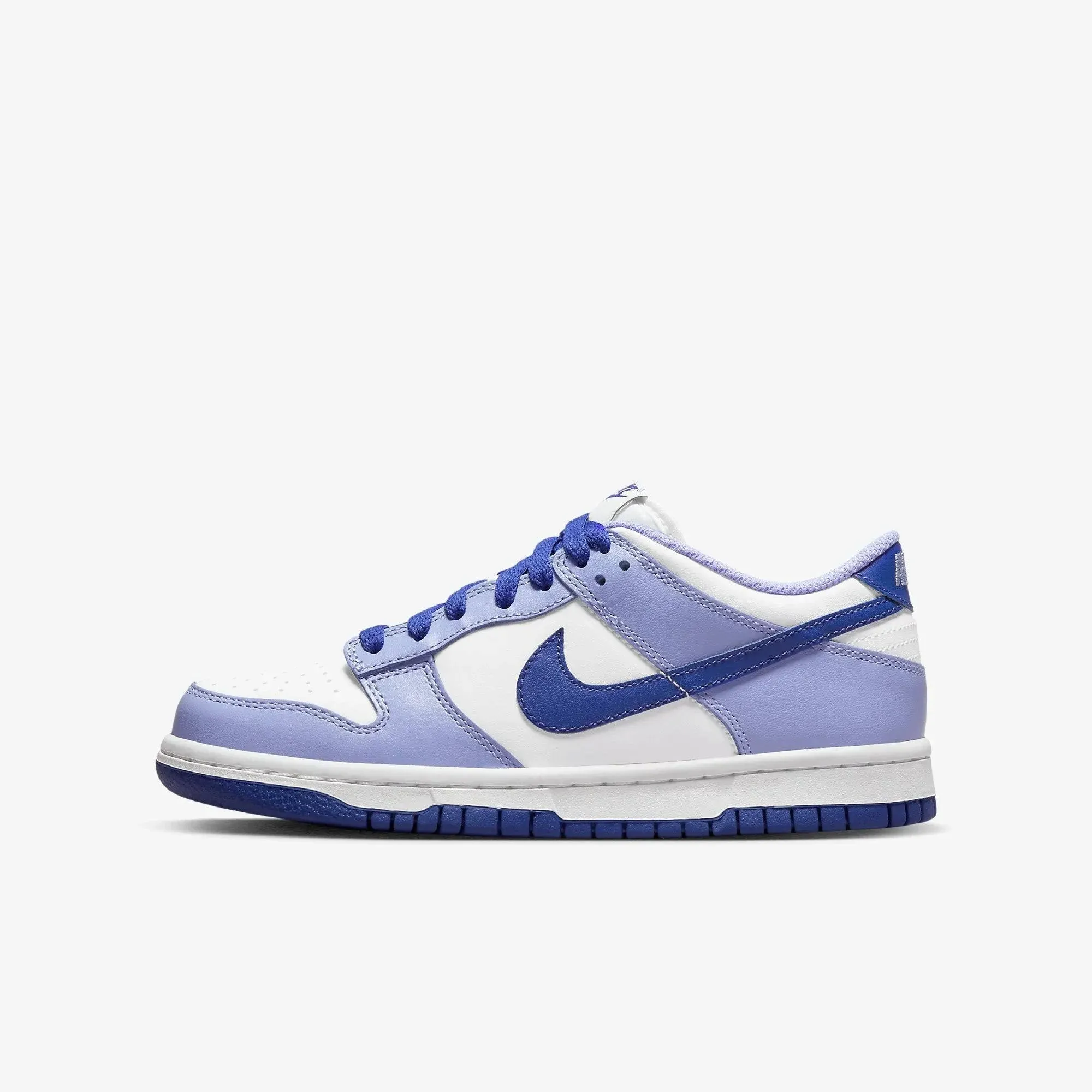 Nike Youth Dunk Low GS DZ4456 100 Blueberry - Size 4Y