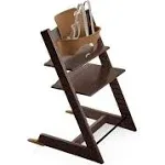 Stokke Tripp Trapp Baby Set with Harness and Extended Glider in Walnut Brown