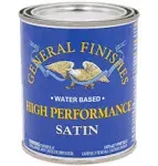 General Finishes Satin EF High Performance Polyurethane - 1 qt can