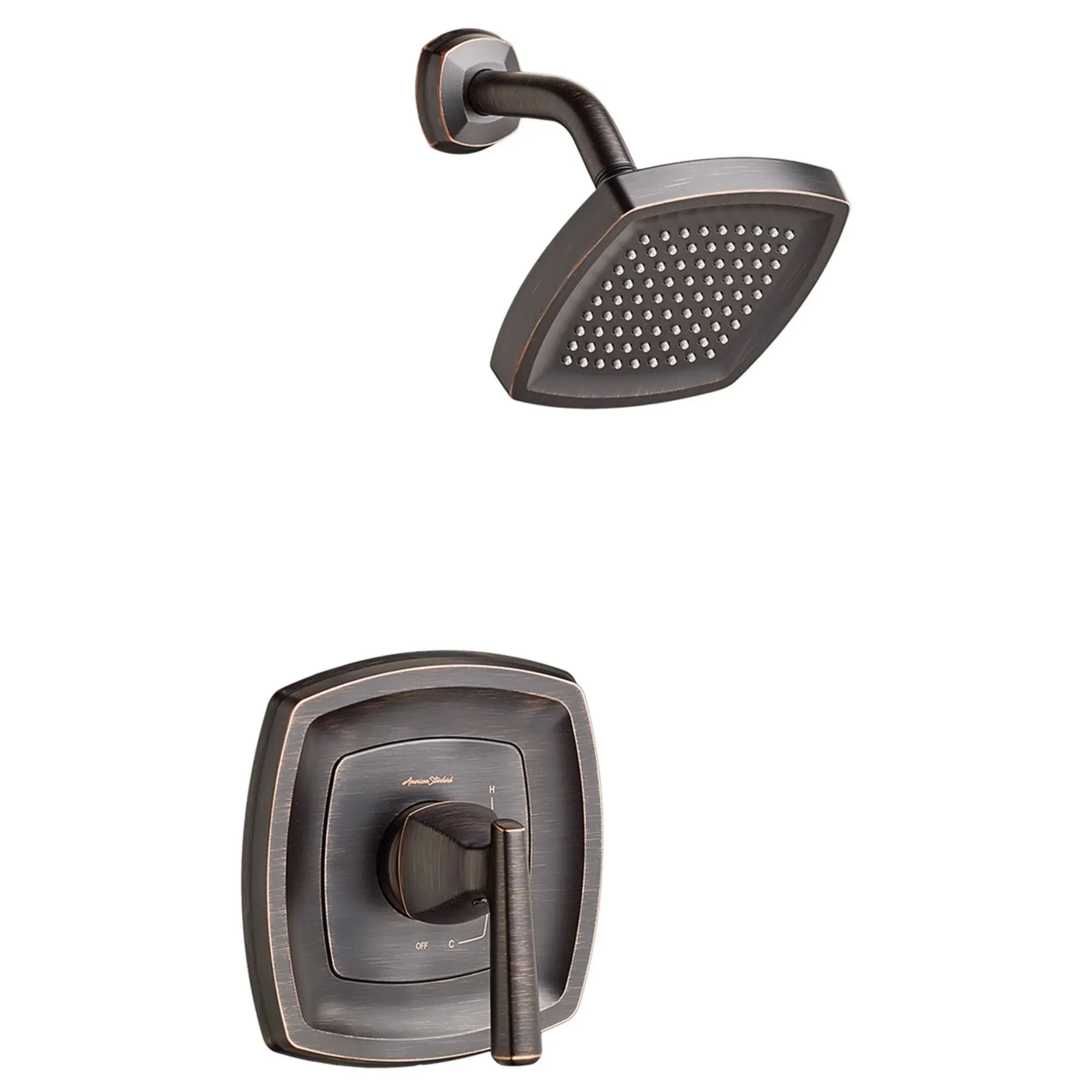 American Standard T018501.278 Edgemere Shower Only Trim Kit - 2.5 GPM, Legacy Bronze