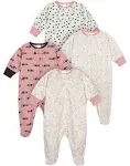 Onesies Brand Baby girls Sleep 'n Play Footed Pajamas