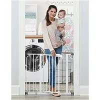 Regalo Easy Step Extra Tall Walk Thru Gate, White