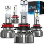 H11/H9/H8 LED Headlight Bulbs E30 Series 70W 14000LM 6500K IP67 | 2 BULBS