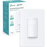 Kasa Smart Motion Sensor Switch, Dimmer Light Switch, Single Pole, Needs Neutral Wire, 2.4GHz Wi-Fi, Compatible with Alexa & Google Assistant, UL Certified, No Hub Required(ES20M) White 1-Pack