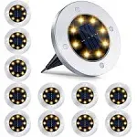 12 Pack Solar Ground Lights