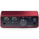 Focusrite Scarlett Solo (4th Gen) USB Audio Interface