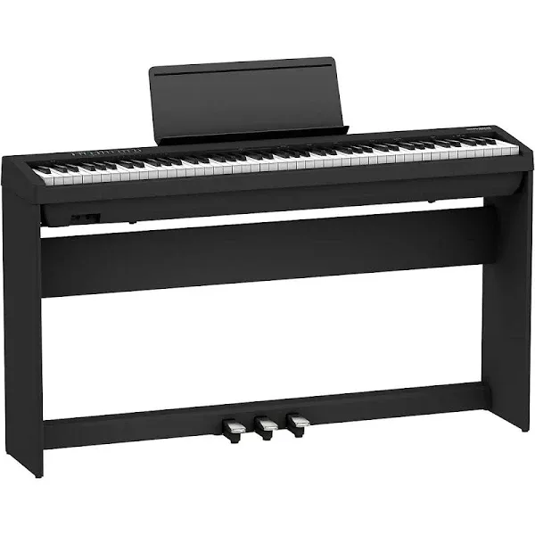 Roland FP-30X Digital Piano With Matching Stand and Pedalboard Black