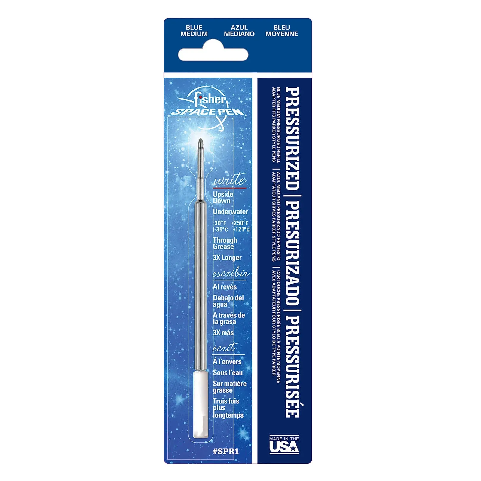 Fisher Refills Blue Medium Point Ballpoint Pen - NEW In Gift Box