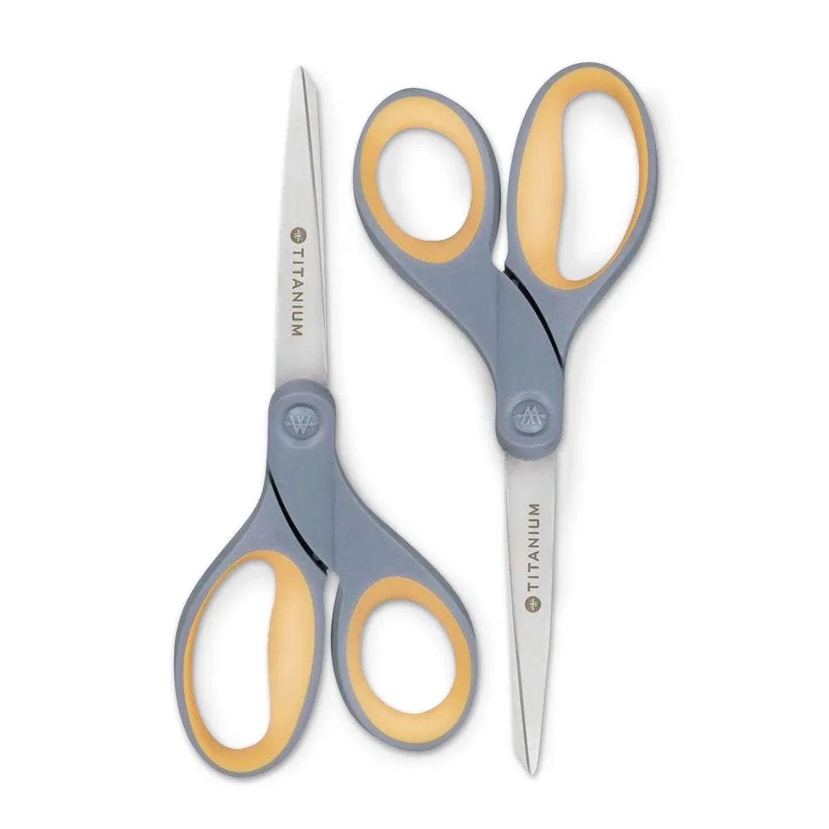 Westcott 8" Straight Titanium Bonded Scissors (Pack of 2)