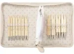 Clover Takumi Bamboo Interchangeable Circular Knitting Needle Set