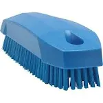 Vikan 64403 Small Hand Brush- Stiff, Blue