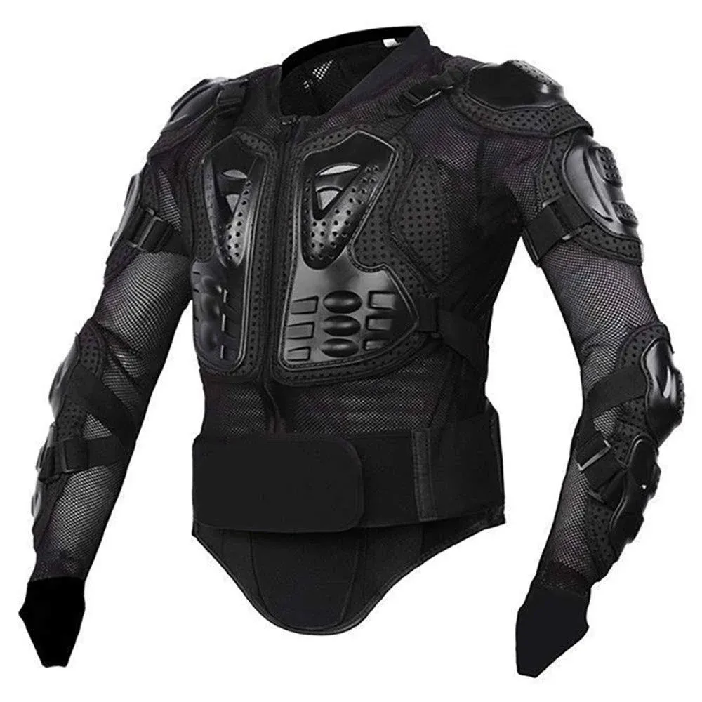 Motorcycle Full Body Armor Jacket Shirt Spine Chest Protective Gear Motocross Motos Bikes Protector for Adult