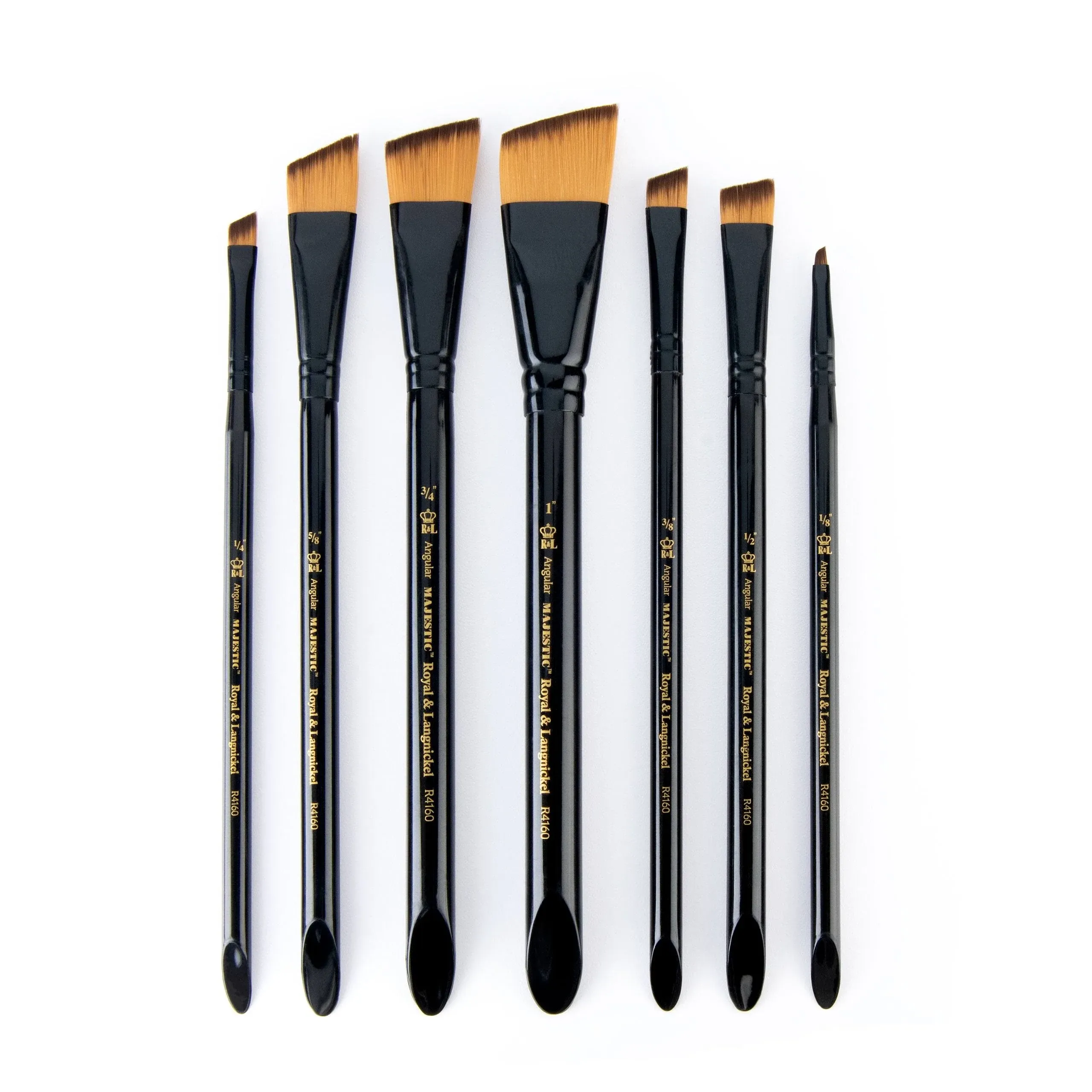 Majestic Angular Brush Set (7/Pkg)