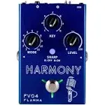 FLAMMA FV04 Vocal Harmony Pedal Vocal Effects Processor Stompbox Voice Mic Harmonizer with Reverb 12 Pitches with 11 Different Harmony Modes All-In-One for Singer and Guirist Singing Recording