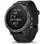 Garmin vívoactive 3 GPS Smartwatch - Black & Gunmetal (Renewed)