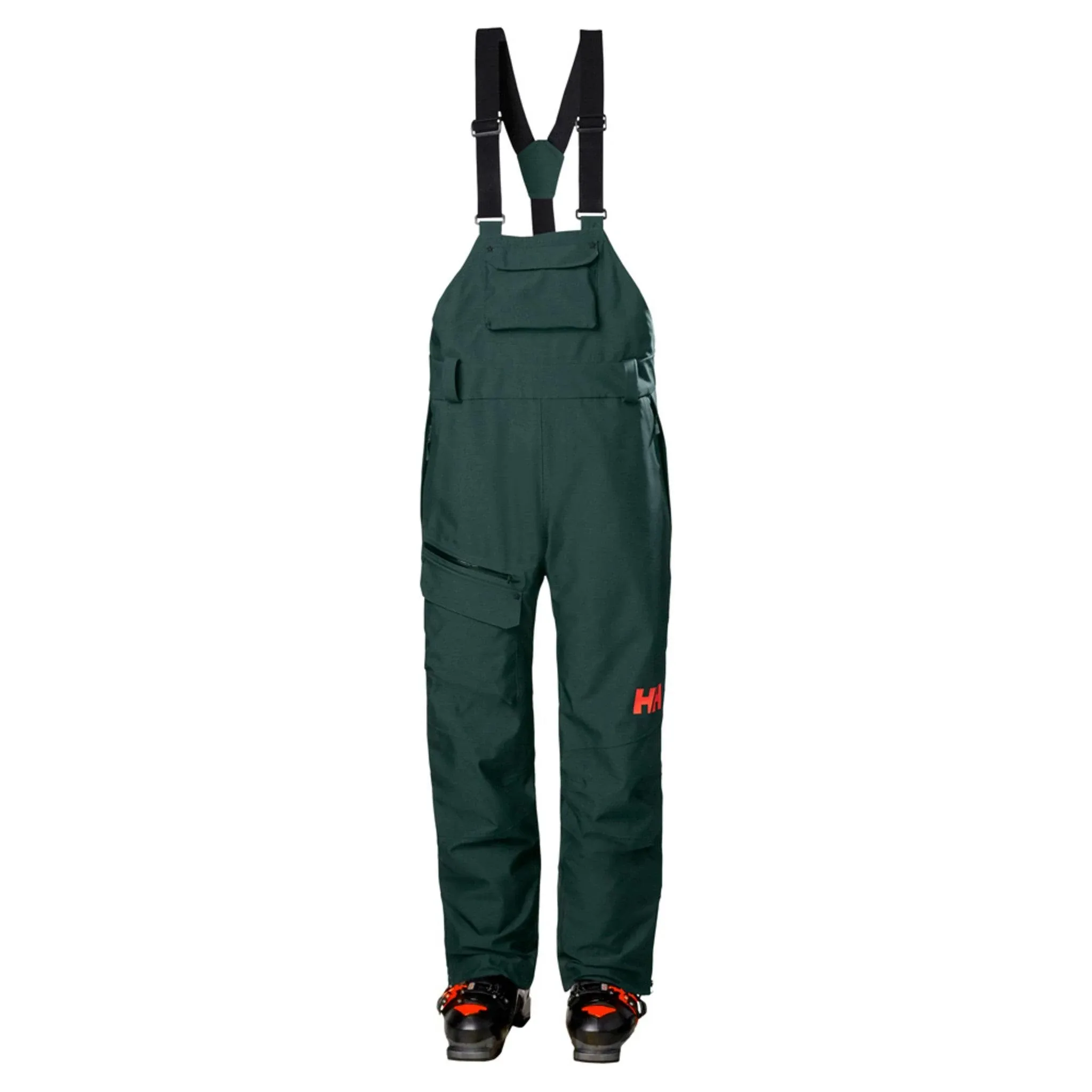 Helly Hansen Powderqueen Bib Pant - Women's - Darkest Spruce - S