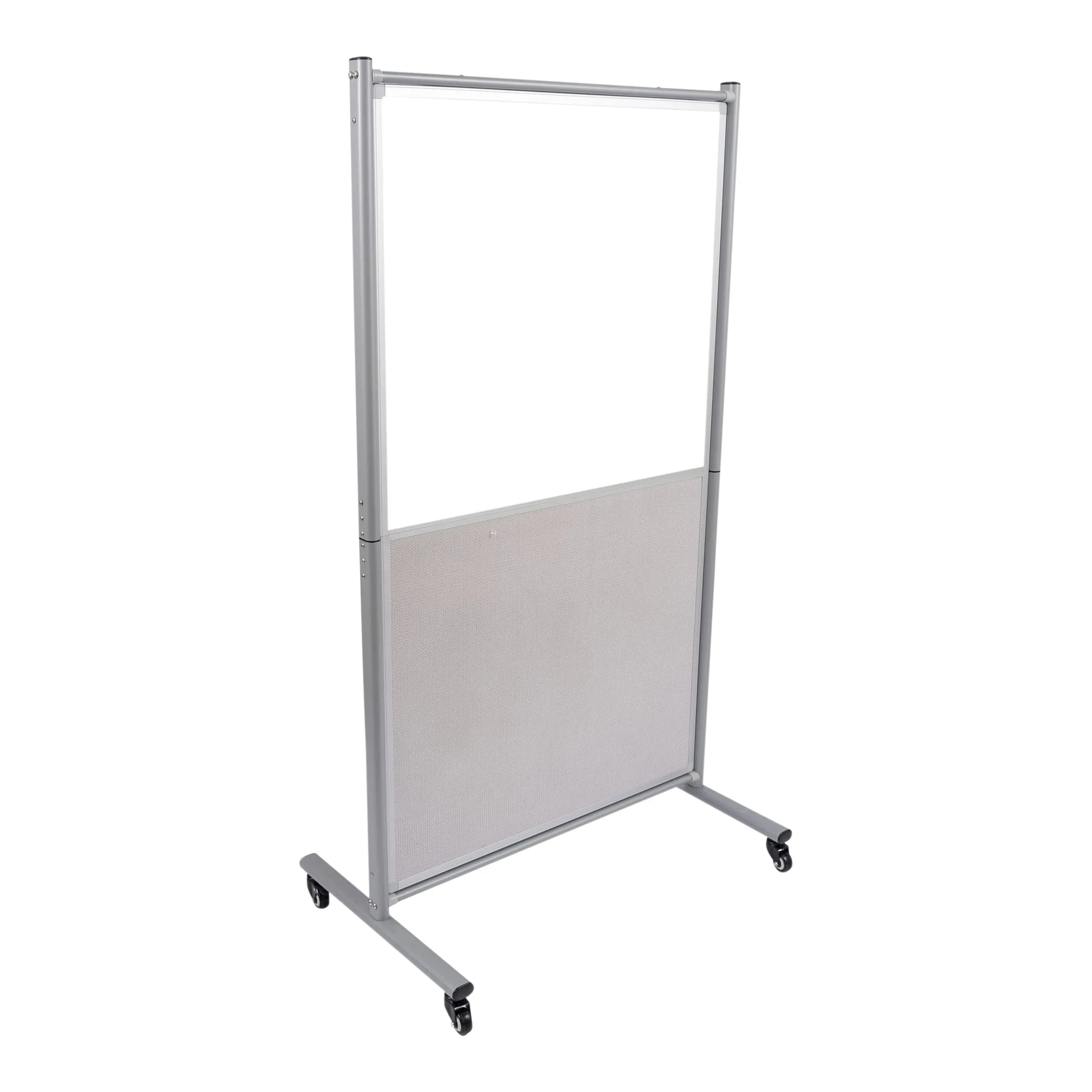 Stand Up Desk Store Rolling Mobile Magnetic Whiteboard Room Divider Dry Erase ...