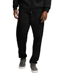 Fruit of The Loom Men's Eversoft Fleece Elastic Bottom Sweatpants with Pockets, Size: 2XL, Black