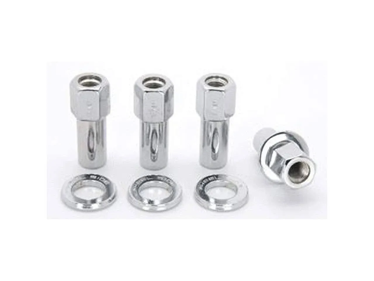 Weld RACING-1/2in RH Open End Lug Nuts 4/pk