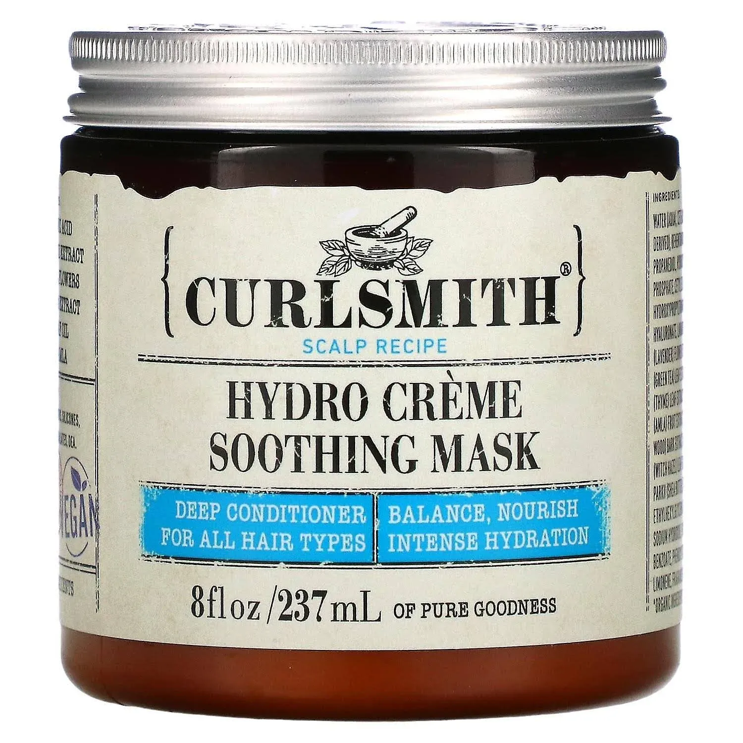 Curlsmith Hydro Creme Soothing Mask 8 fl oz (237 ml)